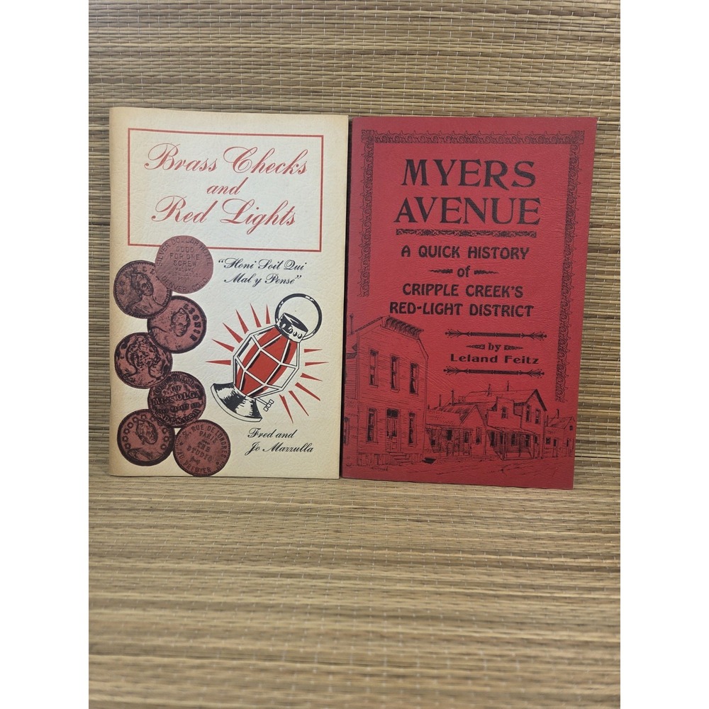Booklet Lot Red Light District United States Historical Prostitution History